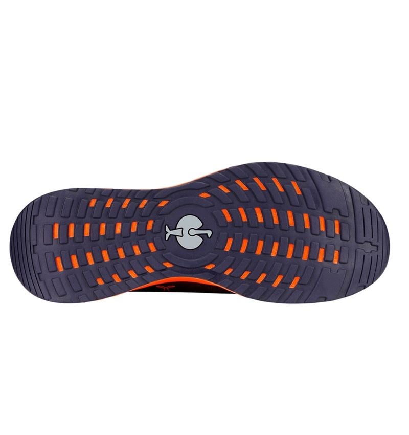 SB: SB Chaussures basses de sécurité e.s. Comoe low + bleu foncé/orange fluo 6