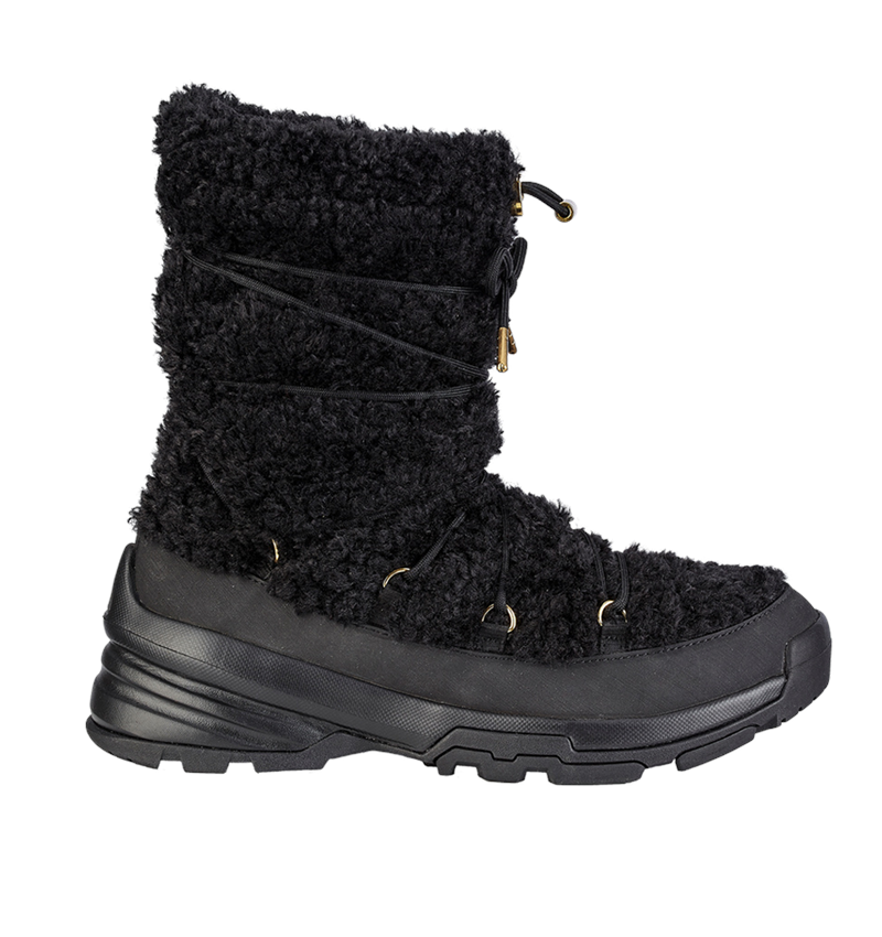 workwear couture: Cozy couture boots + black 2
