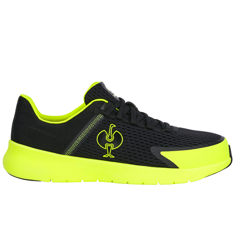 SB: SB Chaussures basses de sécurité e.s. Tarent low + noir/jaune fluo 4