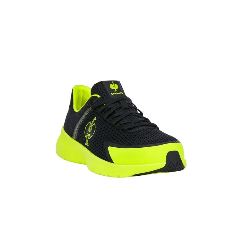 Chaussures: SB Chaussures basses de sécurité e.s. Tarent low + noir/jaune fluo 5
