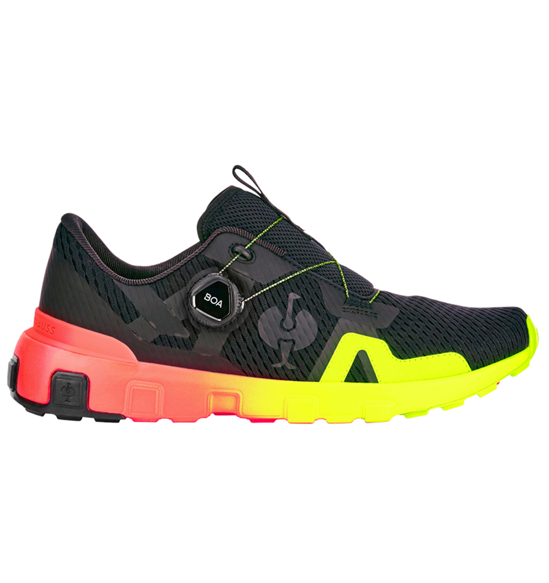 Other Work Shoes: Allround shoes e.s. Toledo low + black/high-vis red/high-vis yellow 4