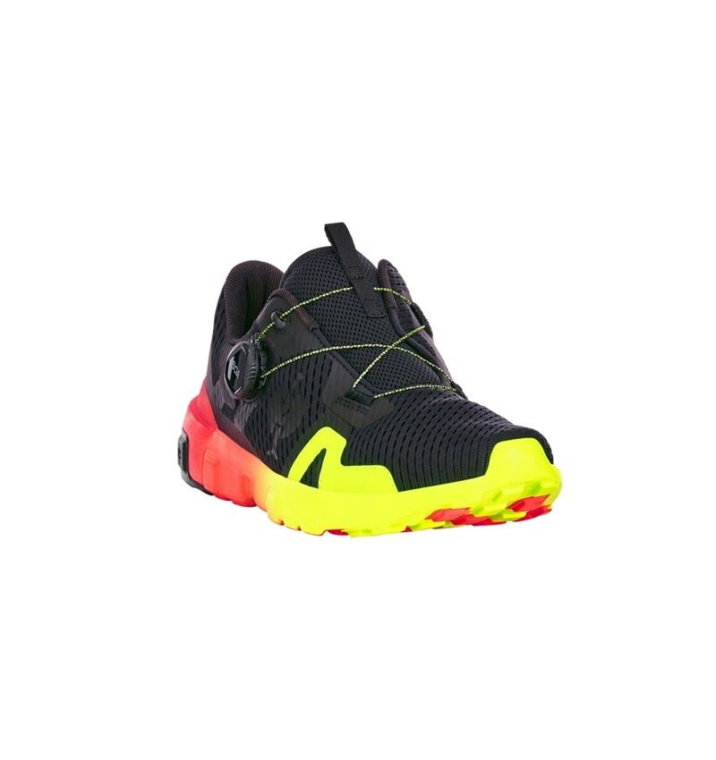 Autres chaussures de travail: Chaussures Allround e.s. Toledo low + noir/rouge fluo/jaune fluo 5