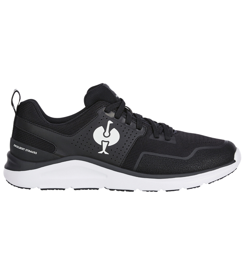 O1: O1 Work shoes e.s. Antibes low + black/white 2