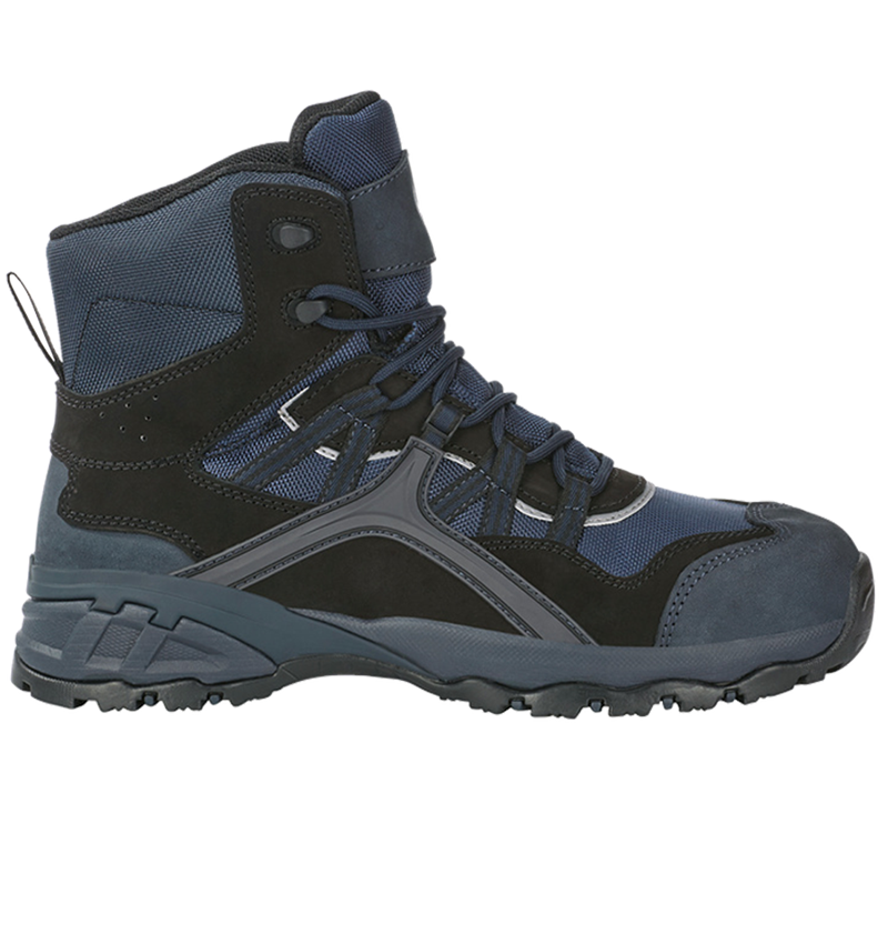 S1: e.s. S1 Safety boots Pallas mid + black/sapphire 2