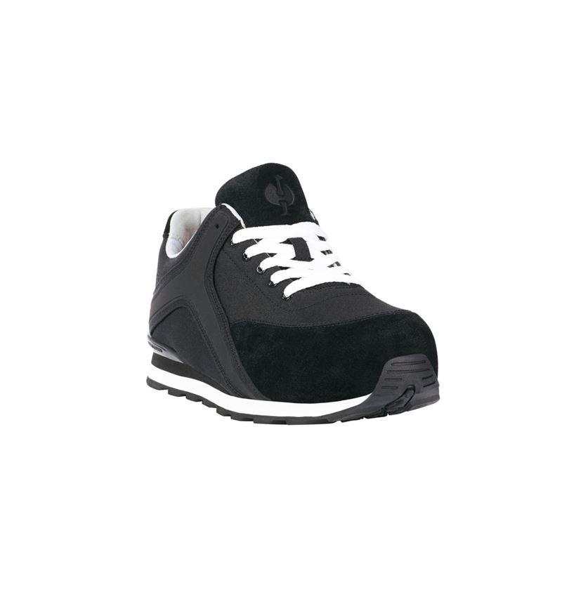 S1P: e.s. S1P Chaussures basses de sécurité Sutur + noir/blanc 3