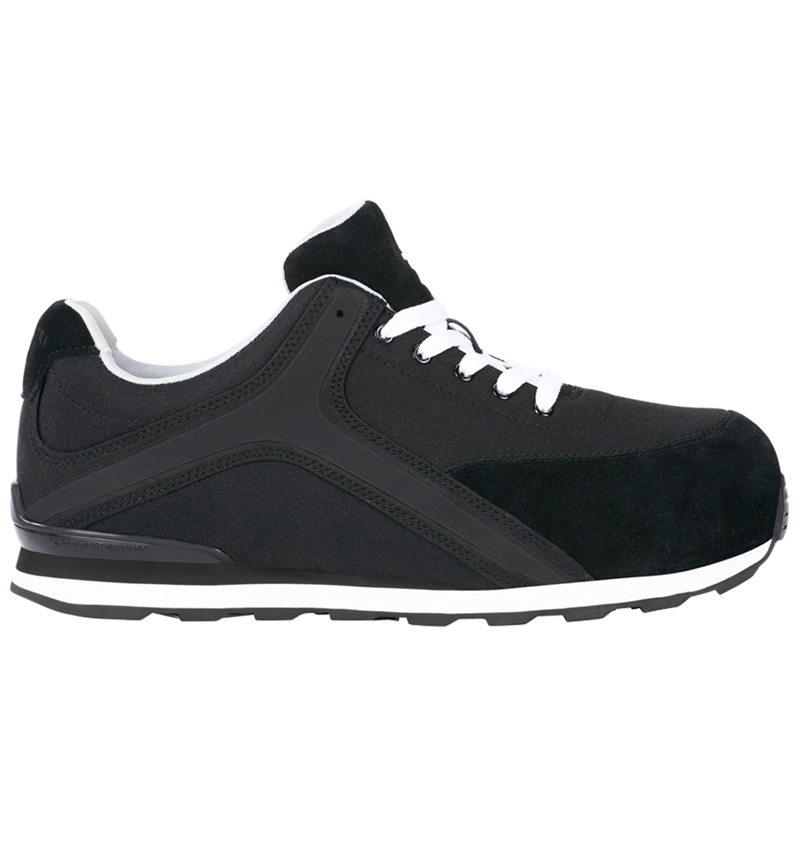 S1P: e.s. S1P Chaussures basses de sécurité Sutur + noir/blanc 2