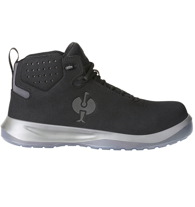 S1P: S1P Safety shoes e.s. Banco mid + black/anthracite