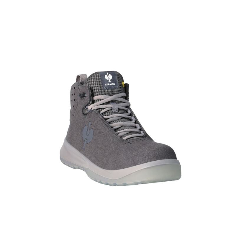 S1P: S1P Safety shoes e.s. Banco mid + anthracite/pearlgrey 1