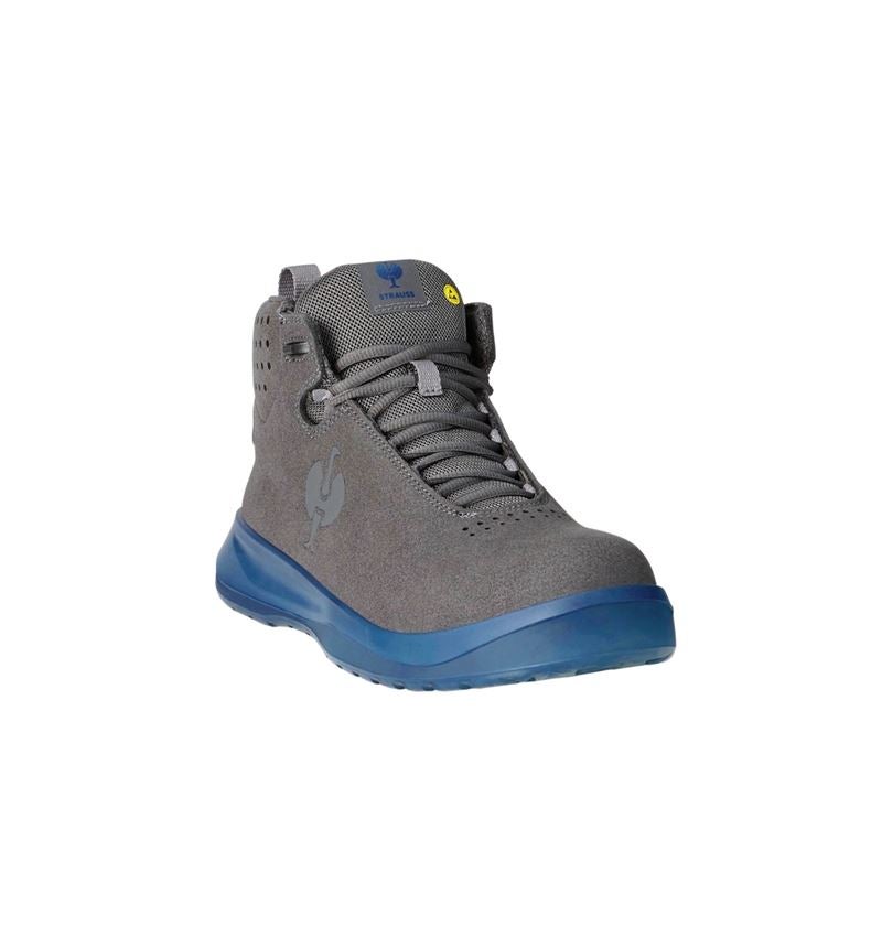 S1P: S1P Safety shoes e.s. Banco mid + anthracite/alkaliblue 3