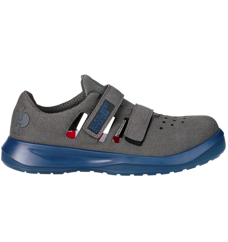 S1P	: S1P Safety sandals e.s. Banco + anthracite/alkaliblue 2