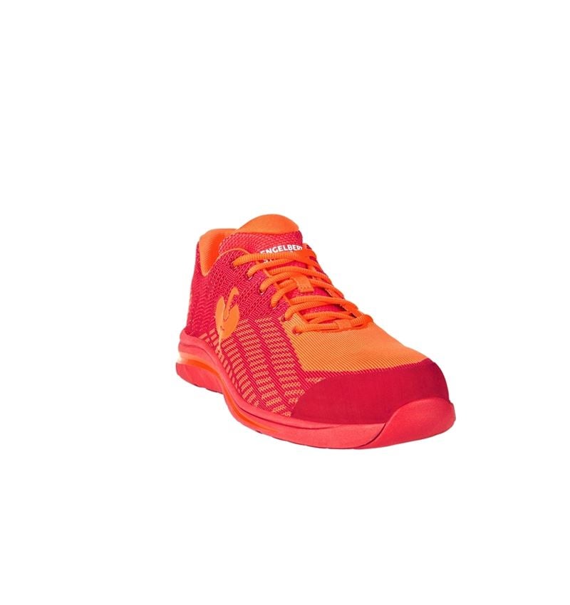 S1: S1 Chaussures basses de sécurité e.s. Tarvos II + orange fluo/rouge 2