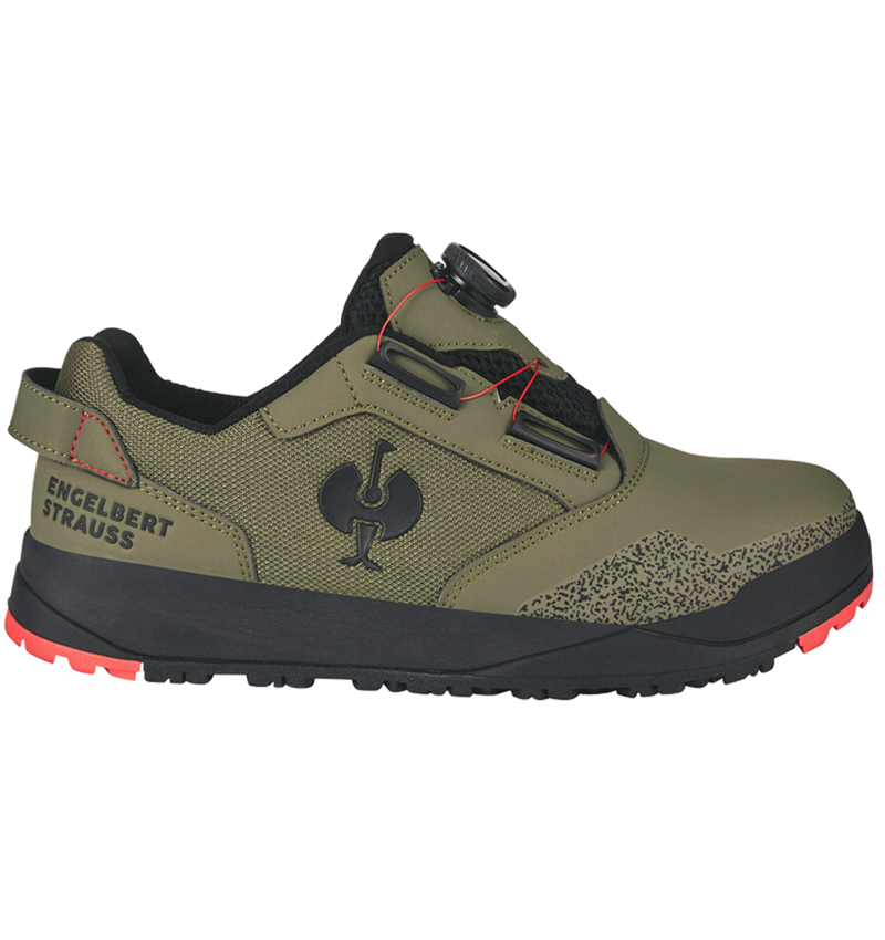 S1: S1 Safety shoes e.s. Nakuru low + stipagreen/solarred 3