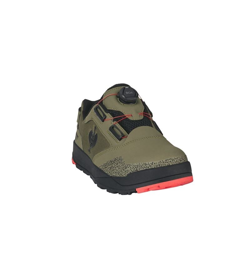 S1: S1 Safety shoes e.s. Nakuru low + stipagreen/solarred 4