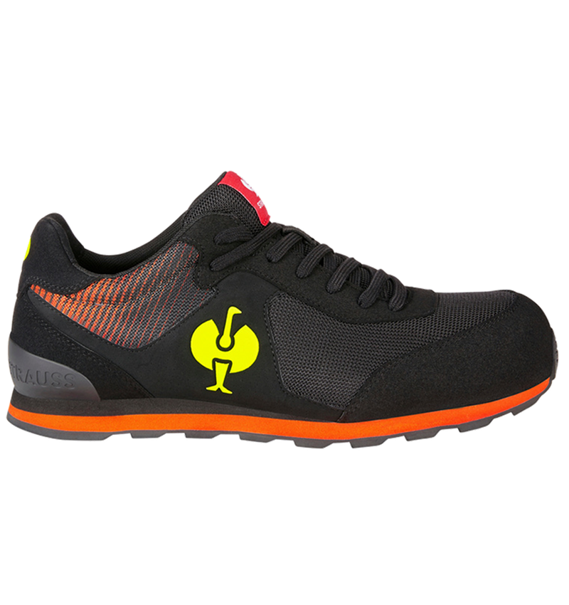 S1: S1 Safety shoes e.s. Sirius II + black/high-vis yellow/red 1