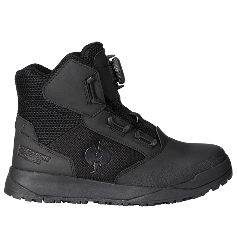 Footwear: S1 Safety boots e.s. Nakuru mid + black 2