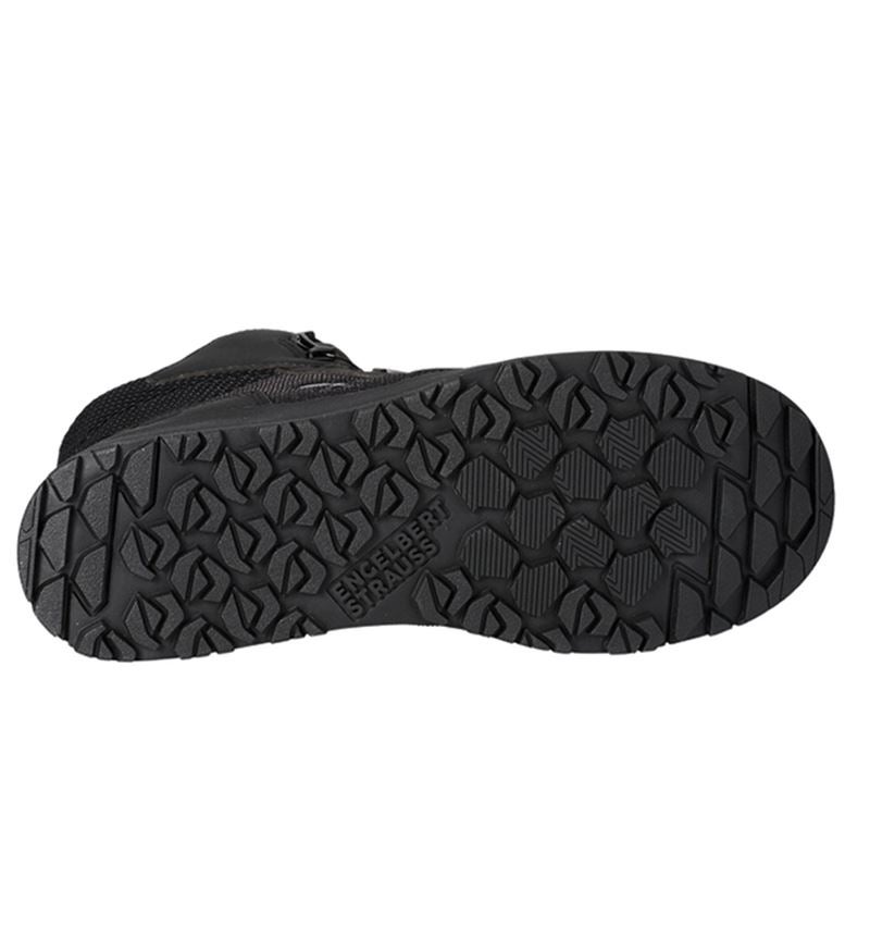 Footwear: S1 Safety boots e.s. Nakuru mid + black 4