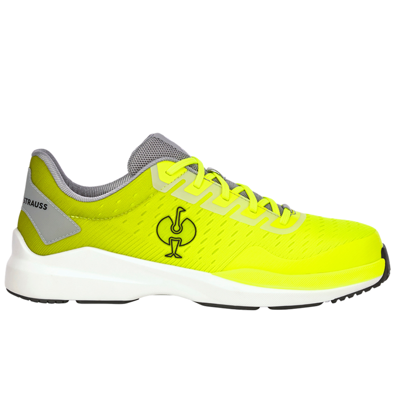 S1: S1 Safety shoes e.s. Padua low + platinum/high-vis yellow 5