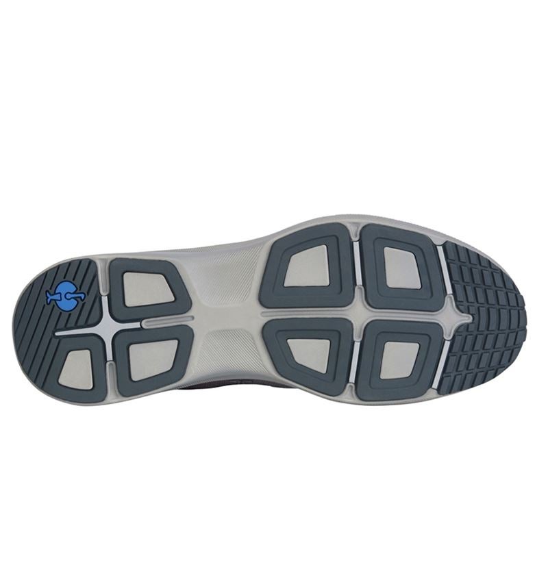 Schuhe: S1 Sicherheitshalbschuhe e.s. Padua low + platin/enzianblau 6