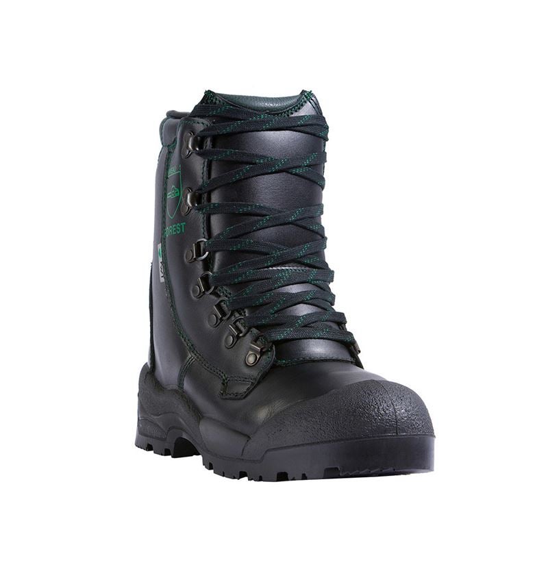 S2: S2 Forestry safety boots Alpin + black 1