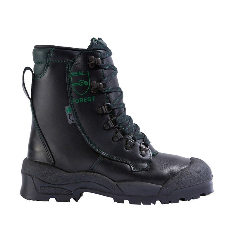 S2: S2 Chaussures de sécurité de forestier Alpin + noir