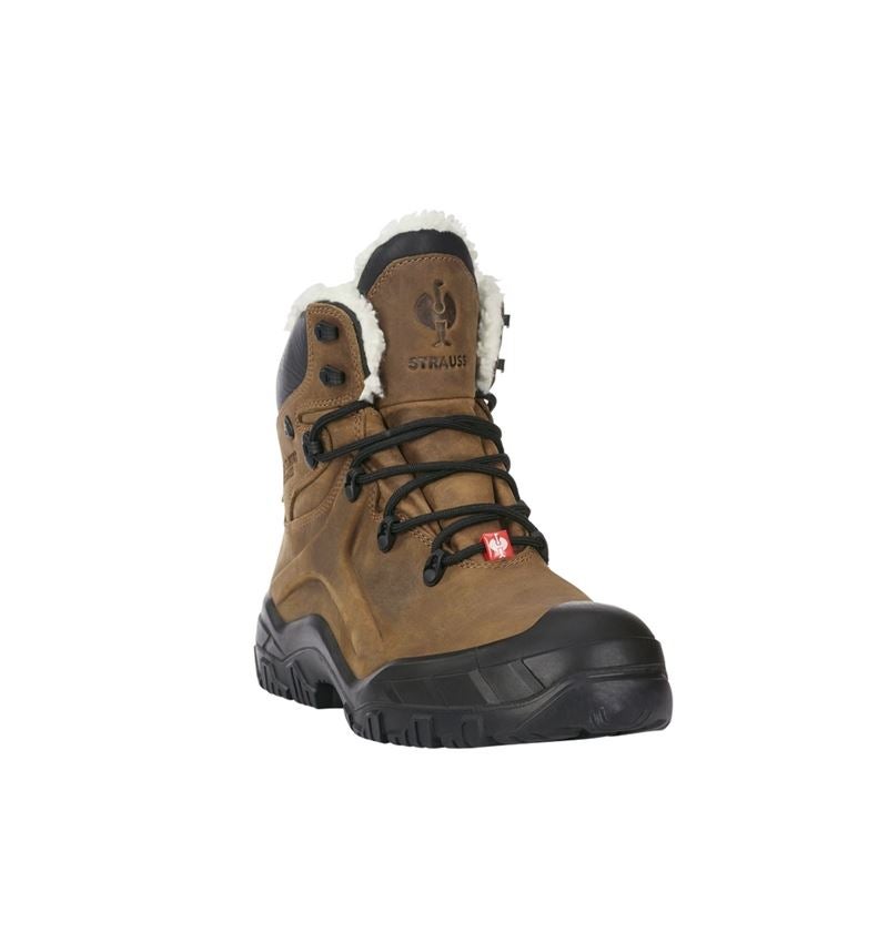 S3: S3 Safety boots e.s. Okomu mid + brown 3