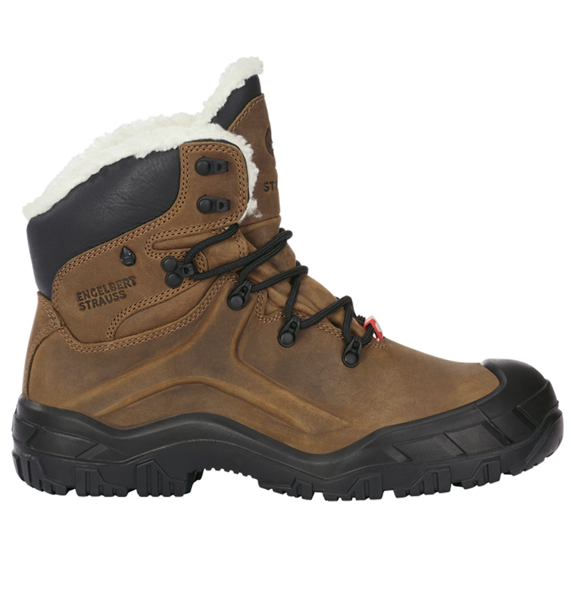 S3: S3 Safety boots e.s. Okomu mid + brown 2