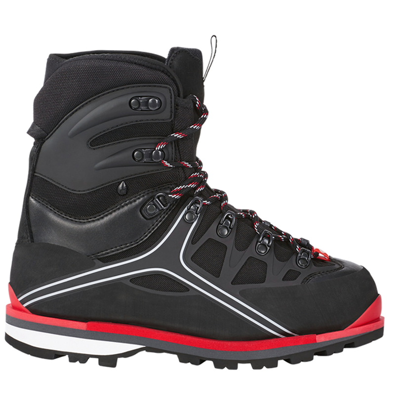 S3: e.s. S3 Safety boots Polyxo high + black/red 2