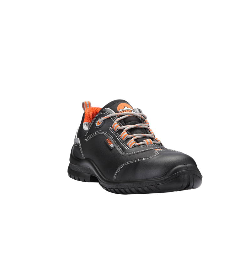 S3: STONEKIT S3 Safety shoes Luke + black/orange 1