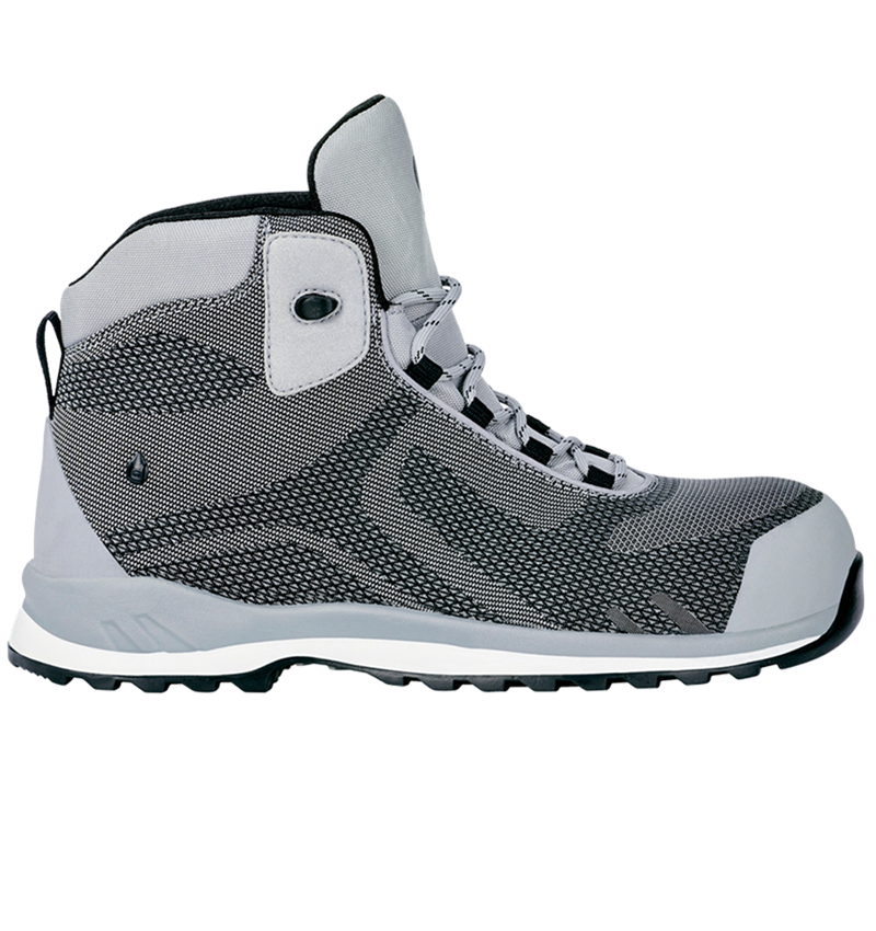 S3: e.s. S3 Safety boots Zardik mid + white/platinum