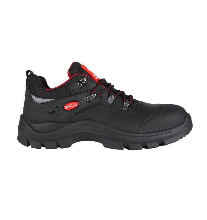 S3: S3 Chaussures basses de sécurité Andrew + noir/rouge 2