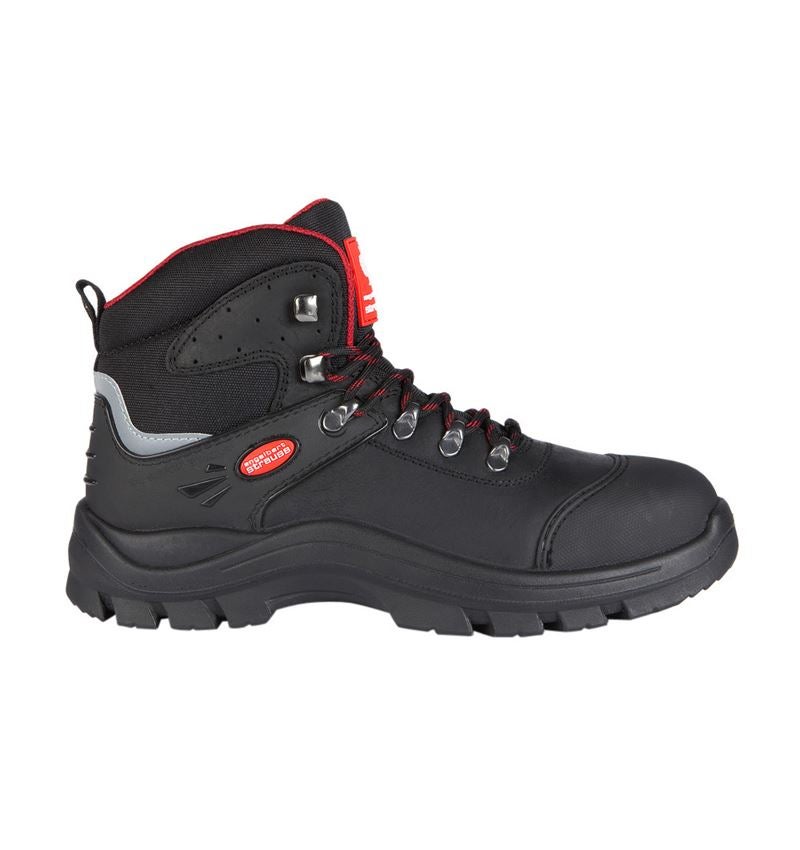 Empire hire triangle S3 Safety boots David black/red | Engelbert Strauss