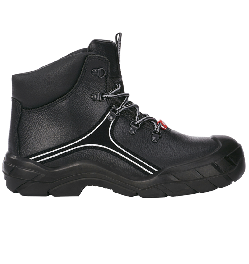 S3: e.s. S3 Chaussures hautes de sécurité Hadar + noir/blanc 1