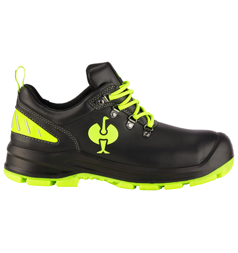 S3: S3 Safety shoes e.s. Umbriel II low + black/high-vis yellow 1