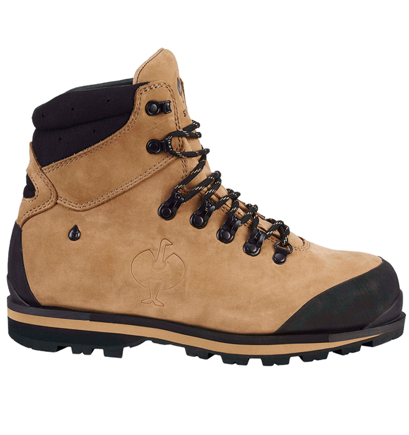 S3: S3 Safety boots e.s. Alrakis II mid + almondbrown/black 4