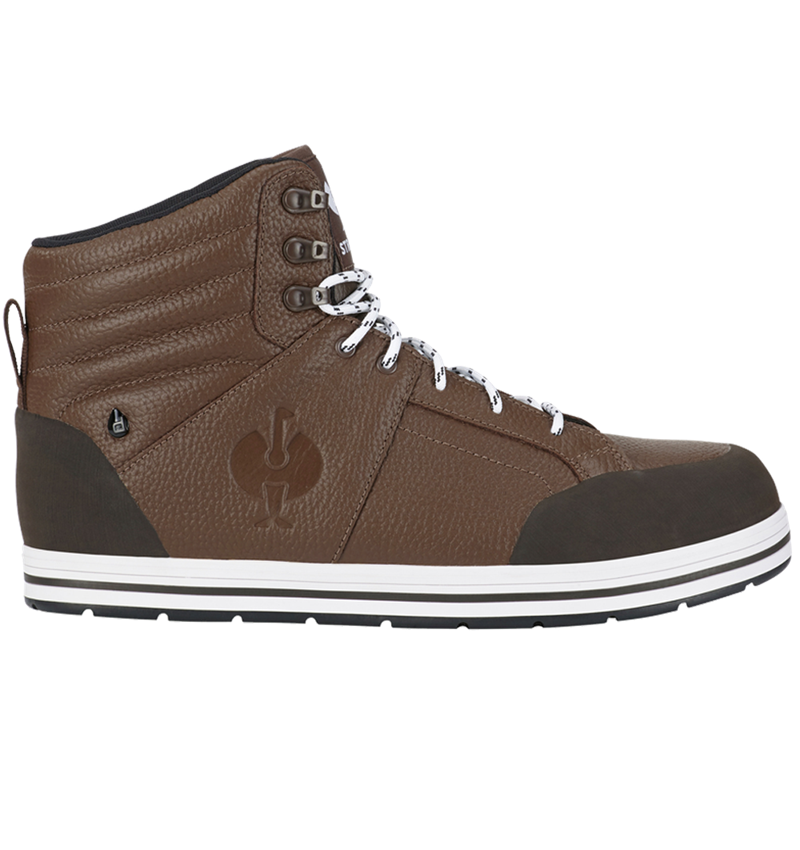 S3: S3 Safety boots e.s. Spes II mid + chestnut 1