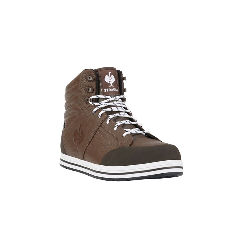 S3: S3 Safety boots e.s. Spes II mid + chestnut 2