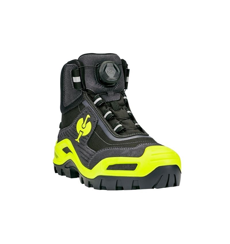 S3: S3 Safety boots e.s. Kastra II mid + anthracite/high-vis yellow 5