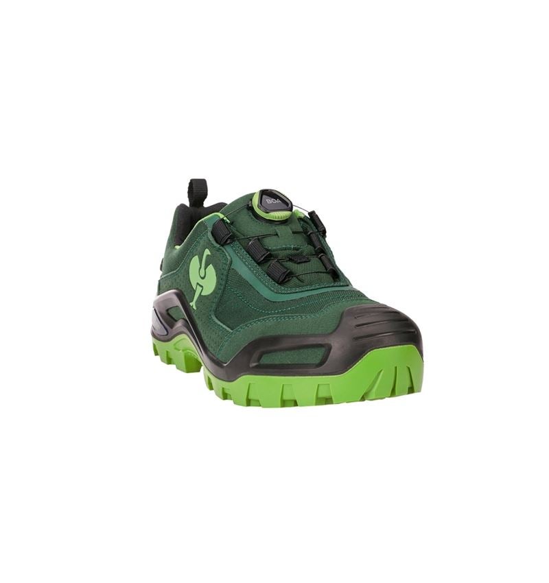 S3: S3 Safety shoes e.s. Kastra II low + green/seagreen 3