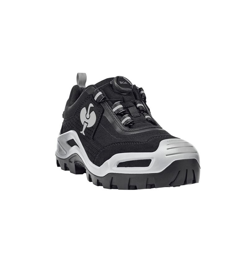 Schuhe: S3 Sicherheitshalbschuhe e.s. Kastra II low + schwarz/platin 4