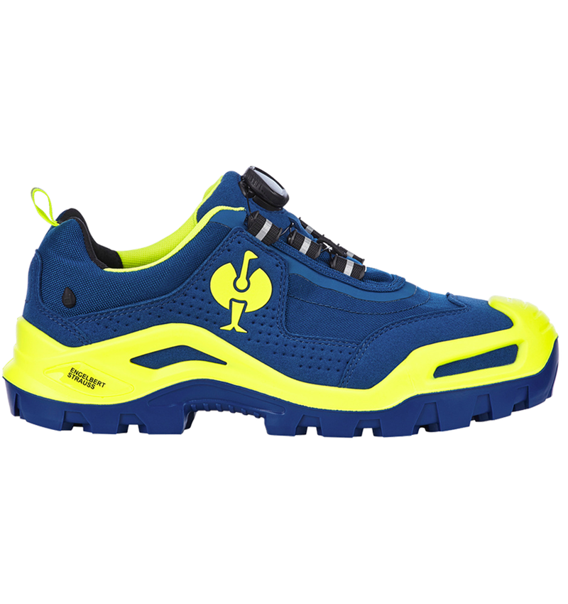 Footwear: S3 Safety shoes e.s. Kastra II low + royal/high-vis yellow 2