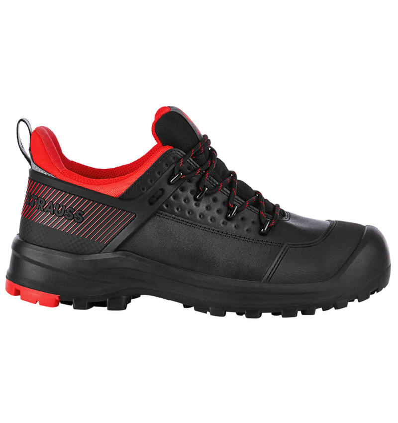 Chaussures: S3 Chaussures basses de sécurité e.s. Katavi low + noir/rouge 1