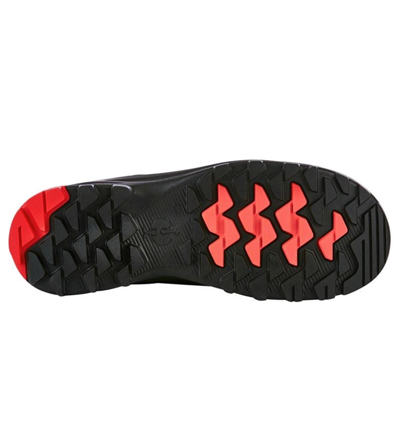 Schuhe: S3 Sicherheitshalbschuhe e.s. Katavi low + schwarz/rot 3