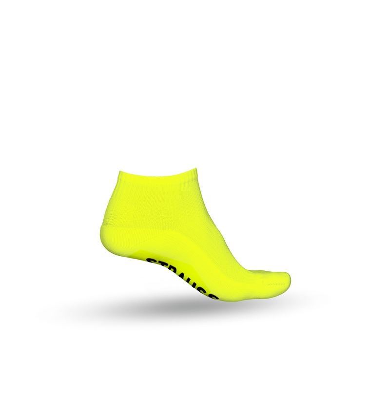 Socks: e.s. All-season socks function light/low + high-vis yellow/anthracite