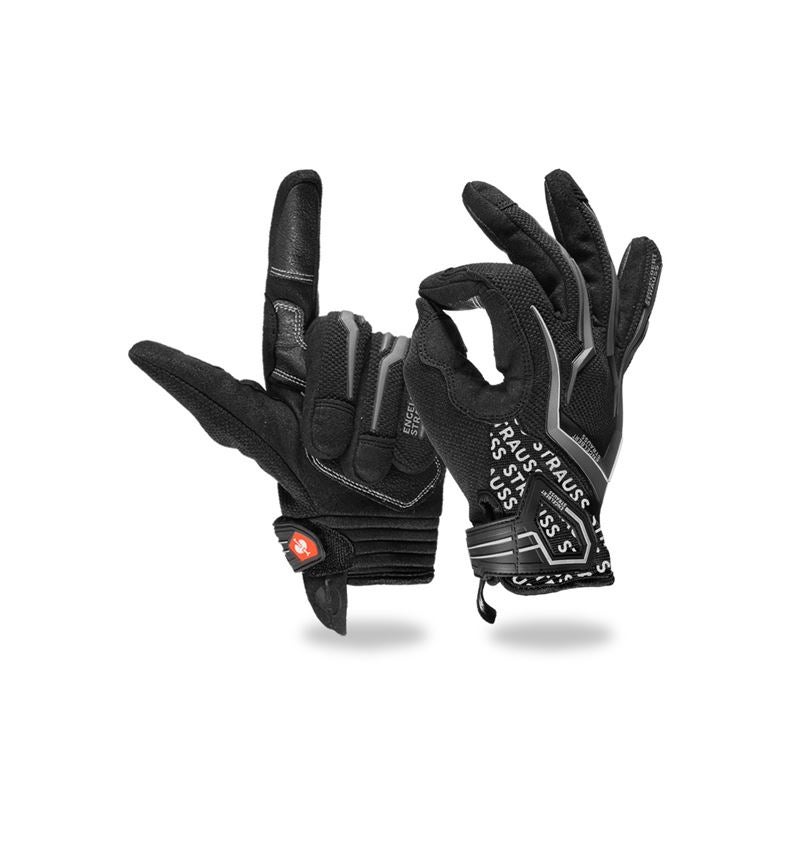 Hybrid: e.s. Mechanic's winter gloves Mirage Ice + black/grey