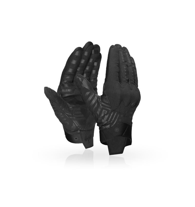 Hybrid: Gloves e.s.trail, light graphic + black