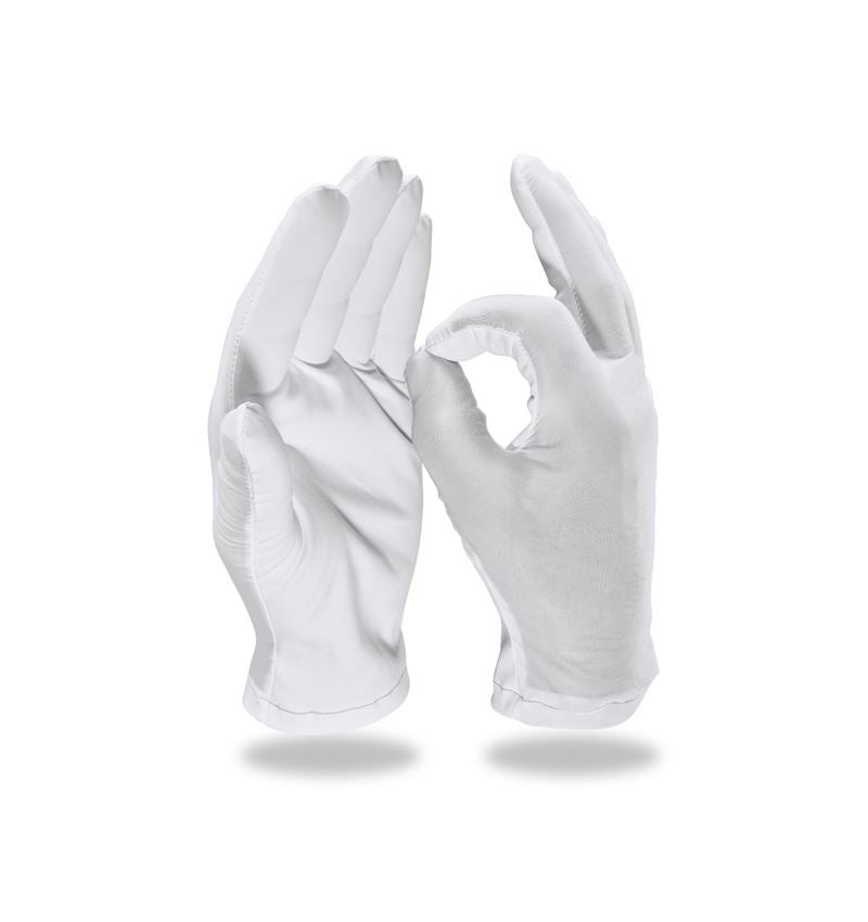 Textile: Watchmaker gloves, pack of 12 + white