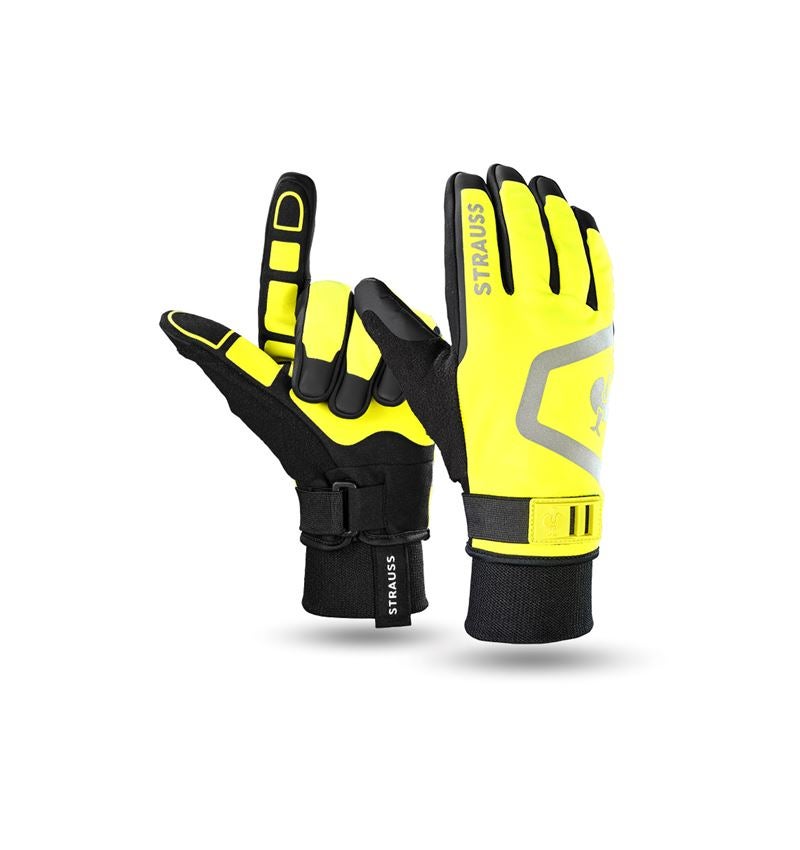 Hybrid: Gloves e.s.trail winter + black/acid yellow