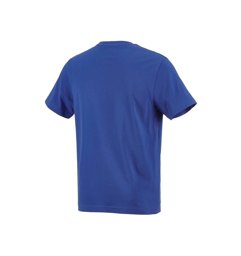 Hauts: e.s. T-shirt cotton + bleu royal 1