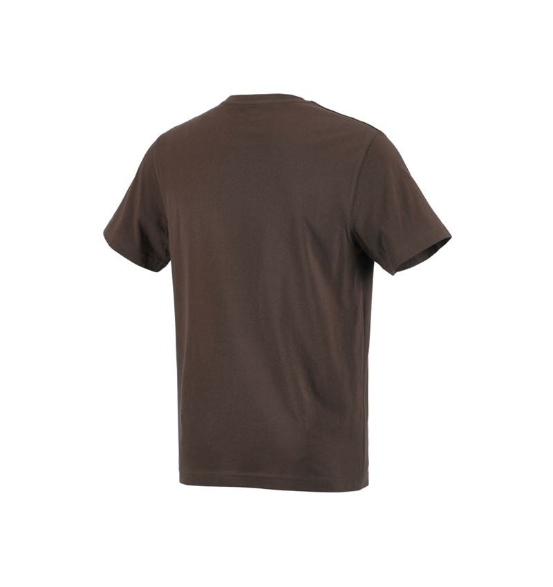 Shirts, Pullover & more: e.s. T-shirt cotton + chestnut 3