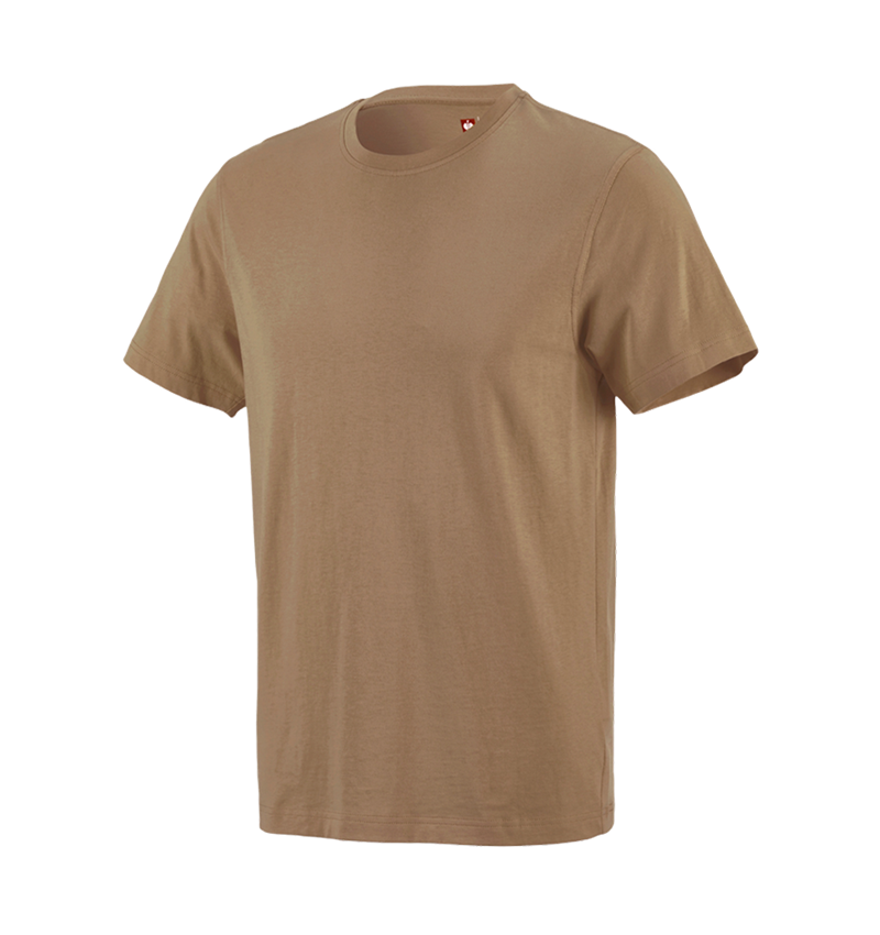Shirts, Pullover & more: e.s. T-shirt cotton + khaki 1